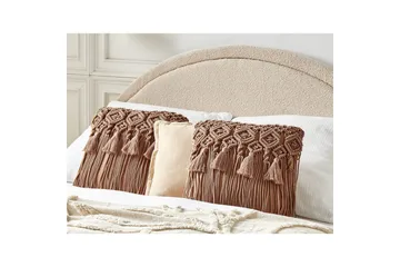 Prydnadskuddar Bamian set om 2 Brun - Brun - Utemöbler & utemiljö - Dynor - Utomhuskuddar