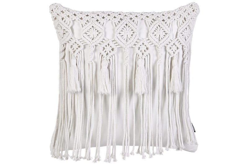 Prydnadskuddar Bamian set om 2 Vit - Vit - Utemöbler & utemiljö - Dynor - Utomhuskuddar