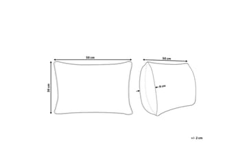 Prydnadskuddar Banori set om 2 Beige - Beige - Utemöbler & utemiljö - Dynor - Utomhuskuddar