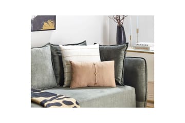 Prydnadskuddar Banori set om 2 Beige - Beige - Utemöbler & utemiljö - Dynor - Utomhuskuddar