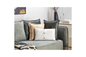 Prydnadskuddar Banori set om 2 Vit - Vit - Utemöbler & utemiljö - Dynor - Utomhuskuddar