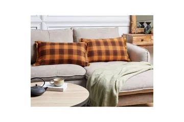 Prydnadskuddar Barja set om 2 Rektangulär - Rektangulär - Utemöbler & utemiljö - Dynor - Utomhuskuddar