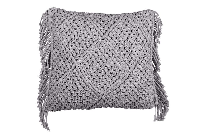 Prydnadskuddar Besham set om 2 Grå - Grå - Utemöbler & utemiljö - Dynor - Utomhuskuddar