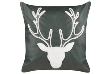 Prydnadskuddar Bicocca set om 2 Grön/Vit - Grön/Vit - Utemöbler & utemiljö - Dynor - Utomhuskuddar