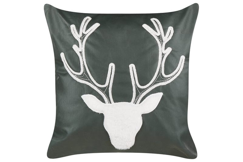 Prydnadskuddar Bicocca set om 2 Grön/Vit - Grön/Vit - Utemöbler & utemiljö - Dynor - Utomhuskuddar