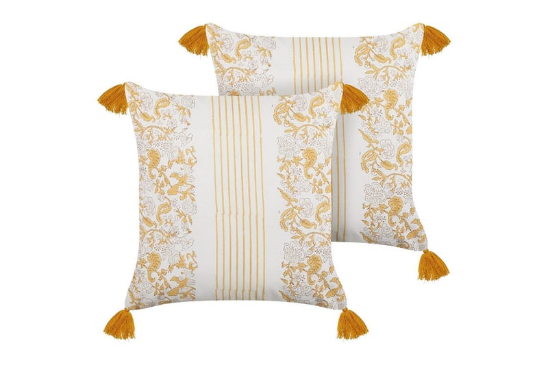 Prydnadskuddar Biloba set om 2