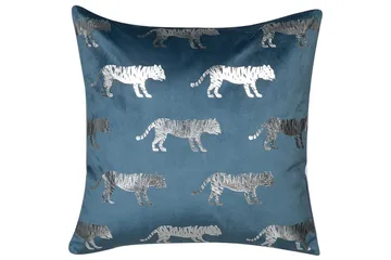 Prydnadskuddar Bluebell set om 2 Blå/Silver - Blå/Silver - Utemöbler & utemiljö - Dynor - Utomhuskuddar