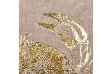 Prydnadskuddar Bossiella set om 2 Beige/guld - Beige/guld - Utemöbler & utemiljö - Dynor - Utomhuskuddar