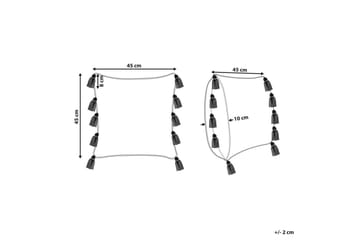 Prydnadskuddar Bouvardia - Utemöbler & utemiljö - Dynor - Utomhuskuddar
