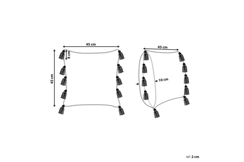 Prydnadskuddar Bouvardia - Utemöbler & utemiljö - Dynor - Utomhuskuddar