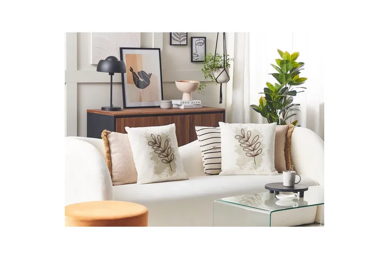 Prydnadskuddar Calendula set om 2 - Utemöbler & utemiljö - Dynor - Utomhuskuddar