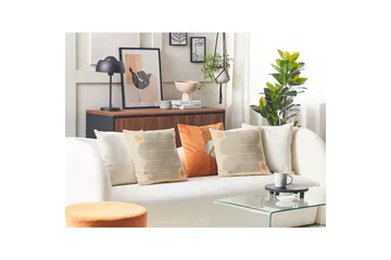 Prydnadskuddar Calibrachoa set om 2 - Utemöbler & utemiljö - Dynor - Utomhuskuddar