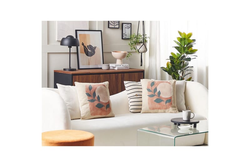 Prydnadskuddar Calliopsis set om 2 - Utemöbler & utemiljö - Dynor - Utomhuskuddar