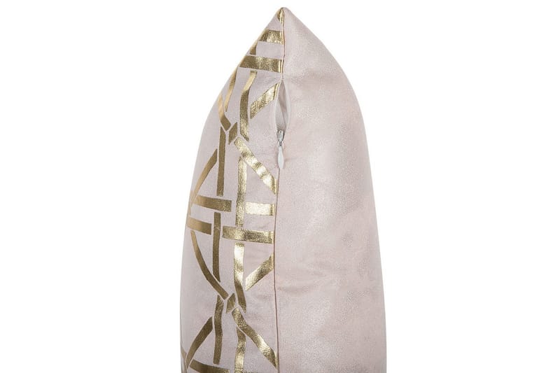 Prydnadskuddar Cassia set om 2 Rosa/guld - Rosa/guld - Utemöbler & utemiljö - Dynor - Övriga dynor