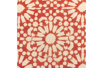 Prydnadskuddar Ceiba set om 2 Röd/beige - Röd/beige - Utemöbler & utemiljö - Dynor - Utomhuskuddar