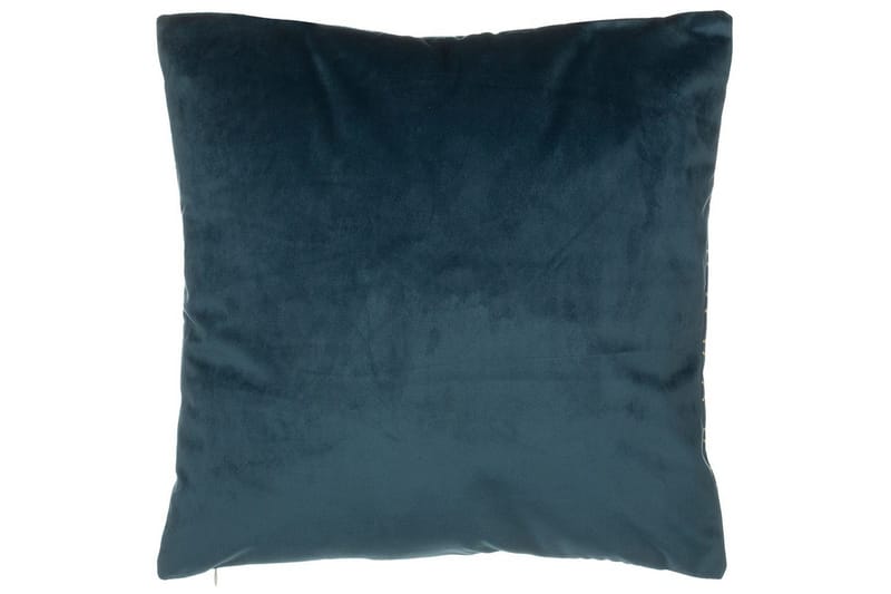 Prydnadskuddar Celosia set om 2 Blå/guld - Blå/guld - Utemöbler & utemiljö - Dynor - Utomhuskuddar