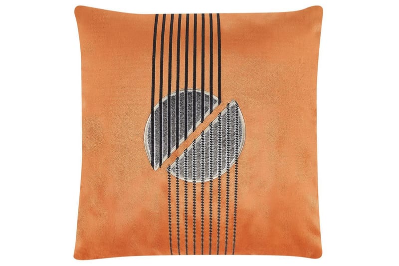 Prydnadskuddar Ceropegia set om 2 Orange - Orange - Utemöbler & utemiljö - Dynor - Utomhuskuddar