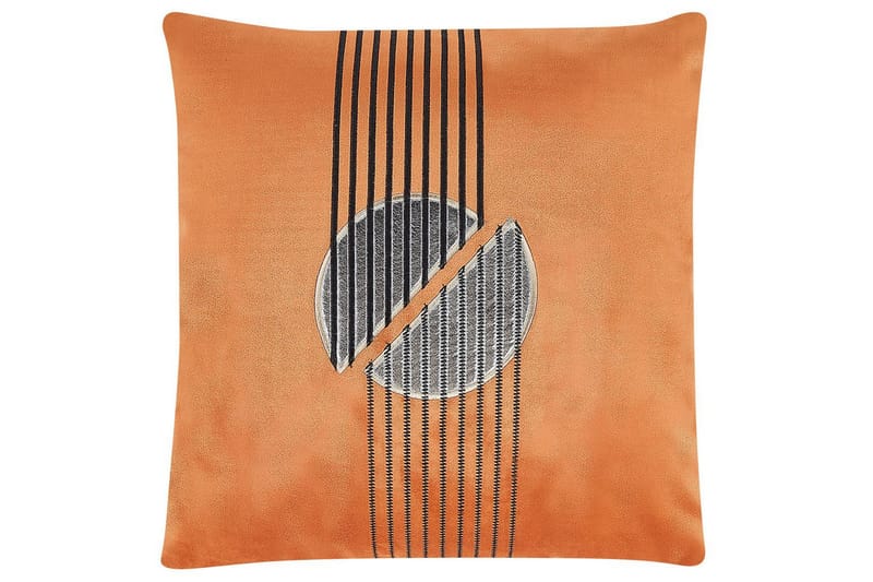 Prydnadskuddar Ceropegia set om 2 Orange - Orange - Utemöbler & utemiljö - Dynor - Soffdyna & bänkdyna utemöbler