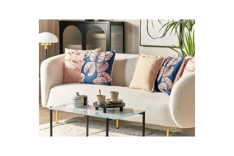 Prydnadskuddar Chrysanthemum set om 2 - Utemöbler & utemiljö - Dynor - Soffdyna & bänkdyna utemöbler