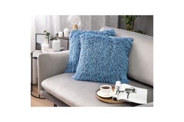 Prydnadskuddar Cide set om 2 Blå - Blå - Utemöbler & utemiljö - Dynor - Utomhuskuddar