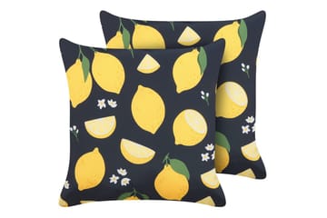 Prydnadskuddar Citrus set om 2 - Utemöbler & utemiljö - Dynor - Soffdyna & bänkdyna utemöbler