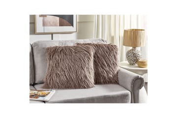 Prydnadskuddar Corokia set om 2 Beige - Beige - Utemöbler & utemiljö - Dynor - Utomhuskuddar