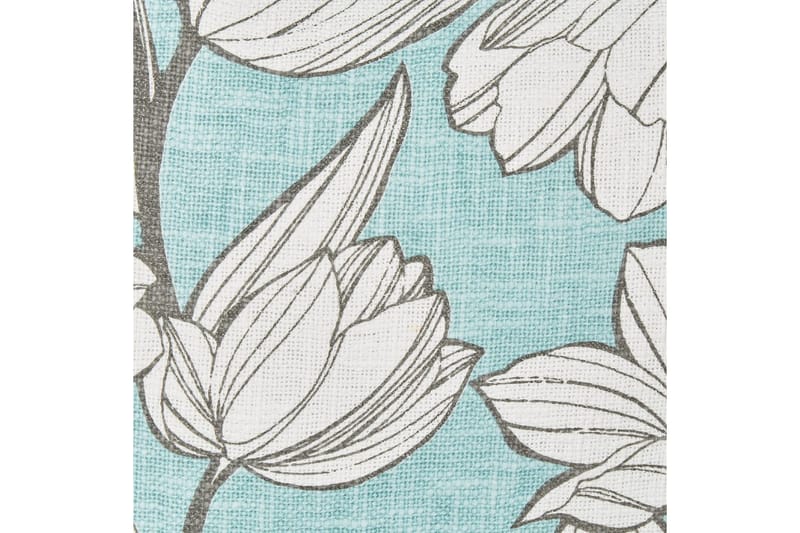 Prydnadskuddar Cyanotis set om 2 Vit/Blå - Vit/Blå - Utemöbler & utemiljö - Dynor - Utomhuskuddar