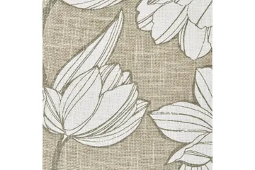 Prydnadskuddar Cyanotis set om 2 Vit/Grön - Vit/Grön - Utemöbler & utemiljö - Dynor - Utomhuskuddar