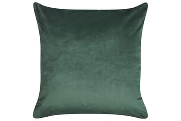 Prydnadskuddar Daffodil set om 2 Grön/guld - Grön/guld - Utemöbler & utemiljö - Dynor - Utomhuskuddar