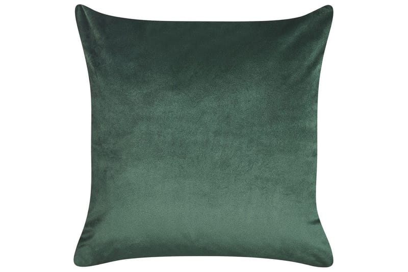 Prydnadskuddar Daffodil set om 2 Grön/guld - Grön/guld - Utemöbler & utemiljö - Dynor - Utomhuskuddar