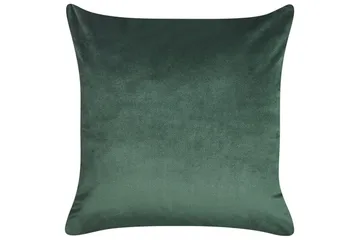 Prydnadskuddar Daffodil set om 2 Grön/guld - Grön/guld - Utemöbler & utemiljö - Dynor - Utomhuskuddar