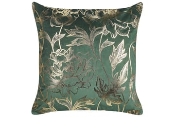 Prydnadskuddar Daffodil set om 2 Grön/guld - Grön/guld - Utemöbler & utemiljö - Dynor - Övriga dynor