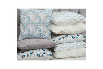 Prydnadskuddar Daisy set om 2 Beige - Beige - Textil & mattor - Kudde & kuddfodral - Prydnadskudde & soffkudde