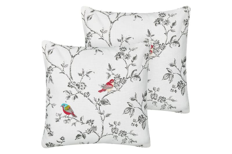 Prydnadskuddar Dillenia set om 2