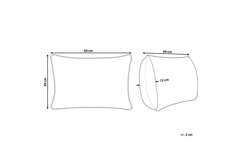 Prydnadskuddar Douris 30x60 cm - 30x60 cm - Utemöbler & utemiljö - Dynor - Utomhuskuddar