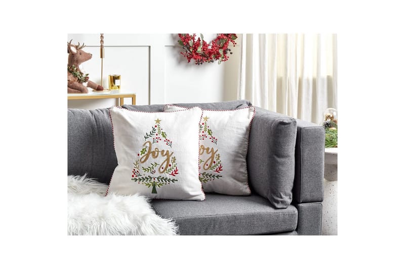 Prydnadskuddar Echeveria set om 2 - Textil & mattor - Kudde & kuddfodral - Prydnadskudde & soffkudde