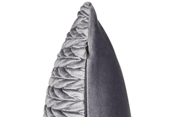 Prydnadskuddar Eclipta set om 2 Grå - Grå - Utemöbler & utemiljö - Dynor - Utomhuskuddar