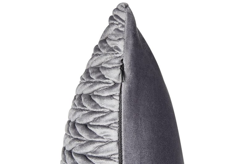 Prydnadskuddar Eclipta set om 2 Grå - Grå - Utemöbler & utemiljö - Dynor - Utomhuskuddar