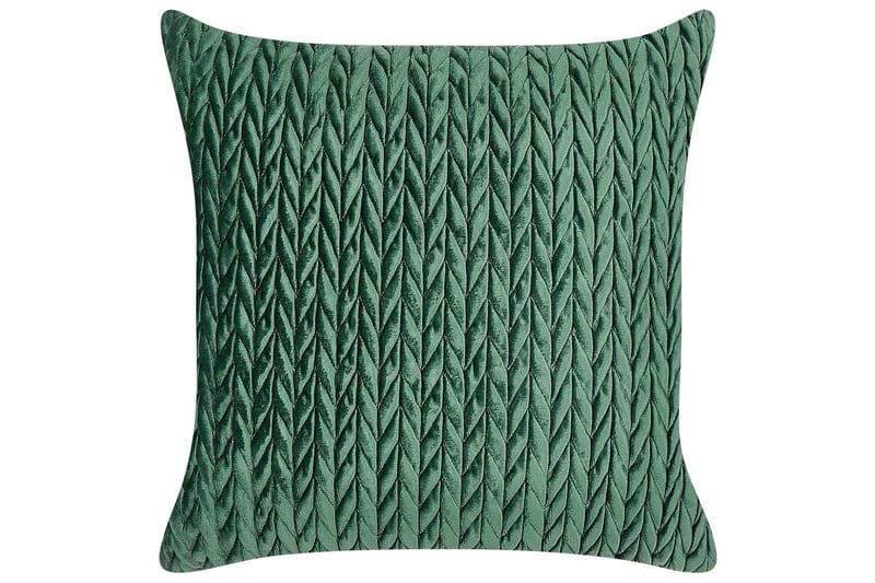 Prydnadskuddar Eclipta set om 2 Grön - Grön - Utemöbler & utemiljö - Dynor - Utomhuskuddar