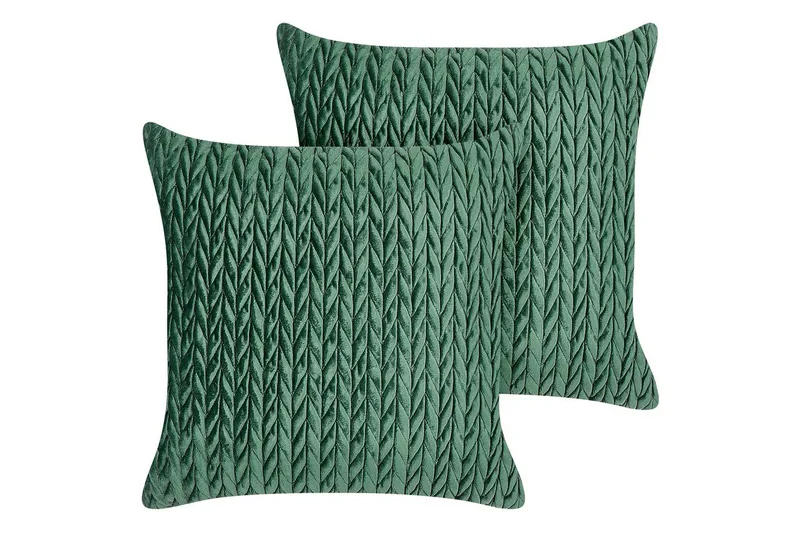 Prydnadskuddar Eclipta set om 2 Grön, Grön