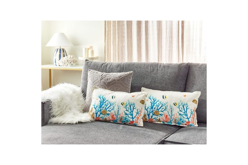 Prydnadskuddar Eelgrass set om 2 - Utemöbler & utemiljö - Dynor - Utomhuskuddar