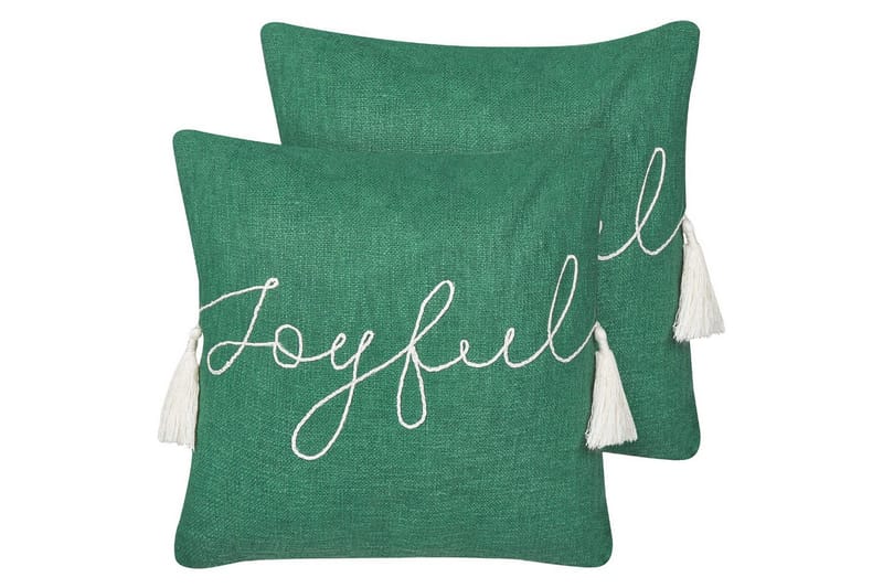 Prydnadskuddar Elettaria set om 2