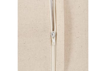 Prydnadskuddar Gazania set om 2 Beige/vit, Fyrkantig - Beige/vit, Fyrkantig - Utemöbler & utemiljö - Dynor - Utomhuskuddar