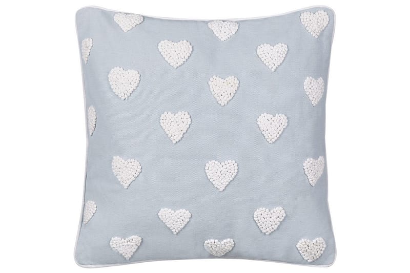 Prydnadskuddar Gazania set om 2 Grå/vit, Fyrkantig - Grå/vit, Fyrkantig - Utemöbler & utemiljö - Dynor - Utomhuskuddar