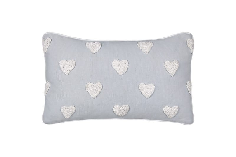 Prydnadskuddar Gazania set om 2 Grå/vit, Rektangulär - Grå/vit, Rektangulär - Utemöbler & utemiljö - Dynor - Utomhuskuddar