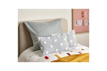 Prydnadskuddar Gazania set om 2 Grå/vit, Rektangulär - Grå/vit, Rektangulär - Utemöbler & utemiljö - Dynor - Utomhuskuddar