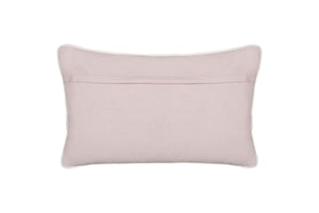 Prydnadskuddar Gazania set om 2 Rosa/Vit, Rektangulär - Rosa/Vit, Rektangulär - Utemöbler & utemiljö - Dynor - Utomhuskuddar