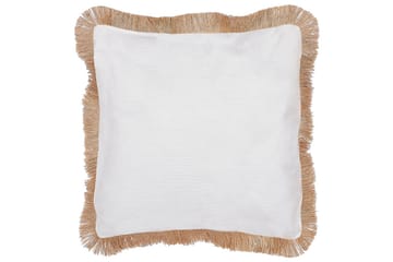 Prydnadskuddar Geranium set om 2 Beige/svart - Beige/svart - Utemöbler & utemiljö - Dynor - Utomhuskuddar