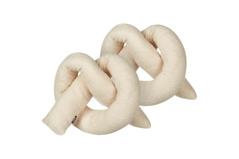Prydnadskuddar Gladiolus set om 2 Beige - Beige - Utemöbler & utemiljö - Dynor - Utomhuskuddar