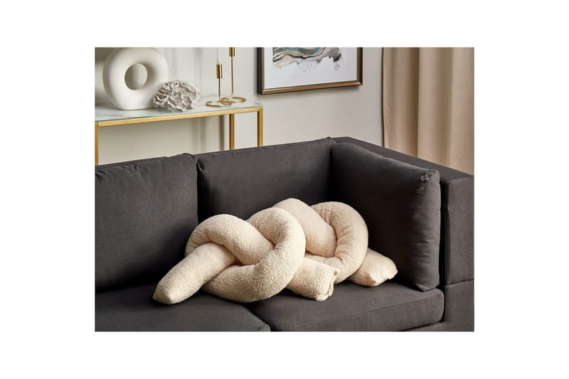 Prydnadskuddar Gladiolus set om 2 Beige - Beige - Utemöbler & utemiljö - Dynor - Utomhuskuddar